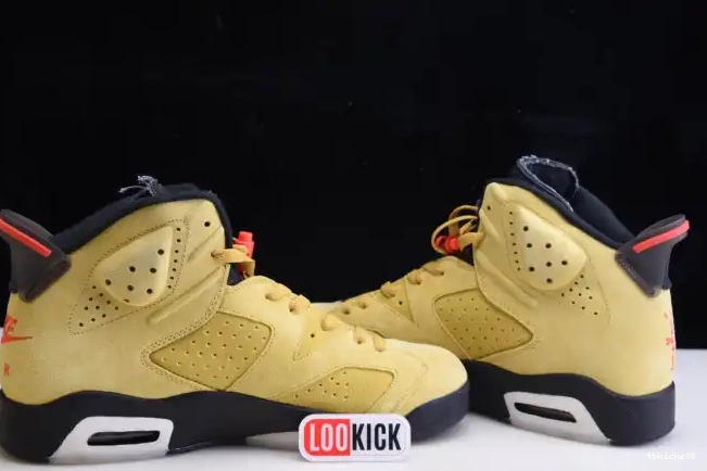 Rep TBkick JORDAN X TRAVIS SCOTT 6 YELLOW AIR CN1084-300 0616